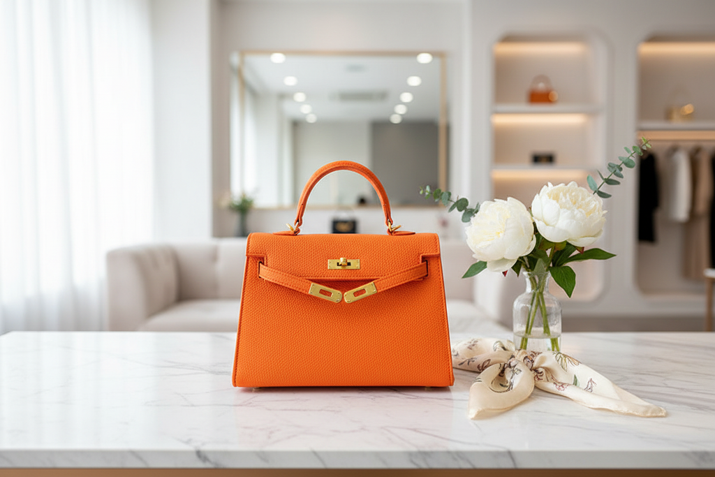 Orange Luxury Handbag